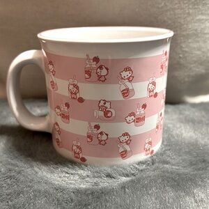 New Pink Milk Hello Kitty Mug